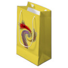 "Strikingly Flamboyant" Small Glossy Gift Bag