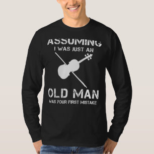 String Along with Laughter: Violin Tee that Strike