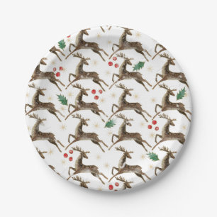 String Art Christmas Paper Plate
