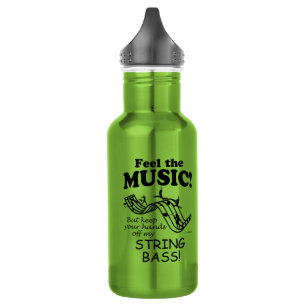 String Bass Feel The Music 532 Ml Water Bottle