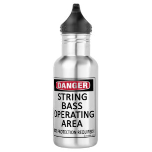String Bass Operating Area 532 Ml Water Bottle