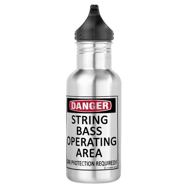 String Bass Operating Area 532 Ml Water Bottle (Right)