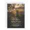 string lights rustic country wedding invitation