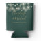String Lights Signature Script Green Gold Wedding