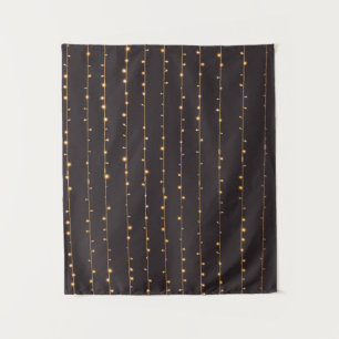 String lights tapestry