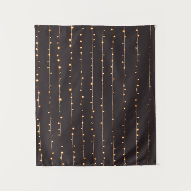 String lights tapestry (Front)