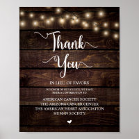 String Lights, Wedding Donation, Contribution