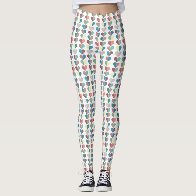 String of Hearts Leggings (Front)