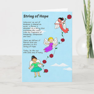 String of Hope Greeting Card