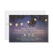 string of lights rustic wedding invitation