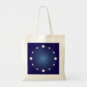 string of pearls tote bag