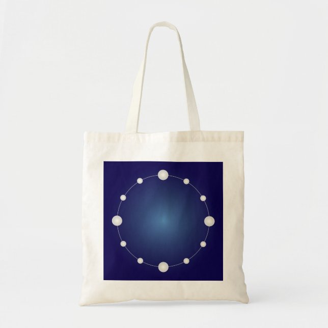 string of pearls tote bag (Front)