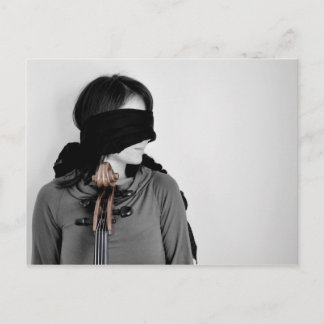 String Portrait 01 Postcard