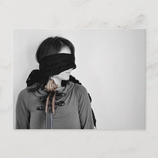 String Portrait 01 Postcard (Front)