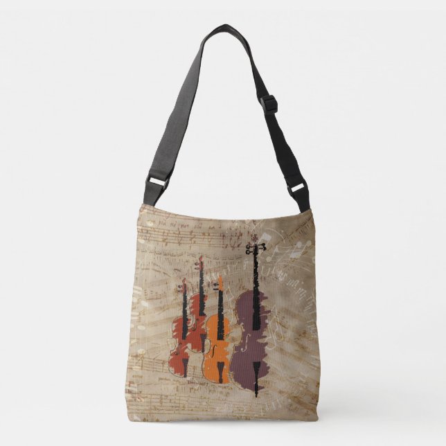 String Quartet Crossbody Bag (Front)