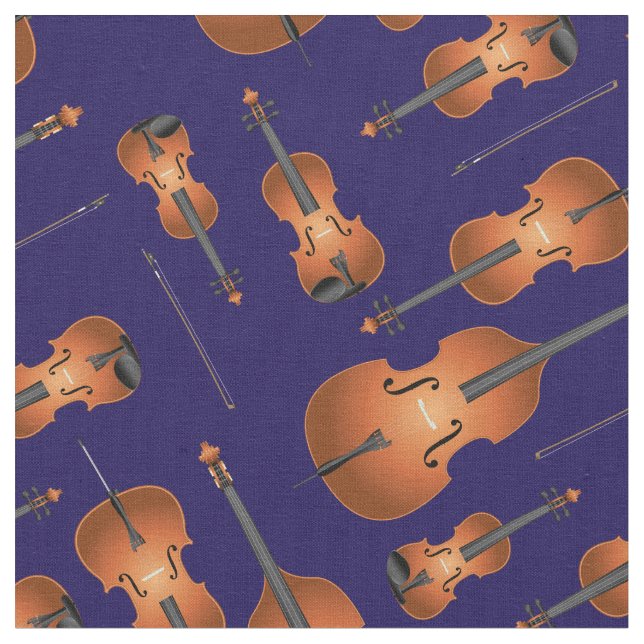 String Quartet Instruments Music Musician Blue Fabric (Close Up)
