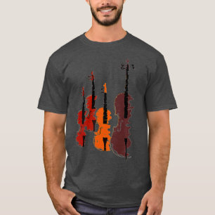 String Quartet wo Violins Viola and Cello T-Shirt