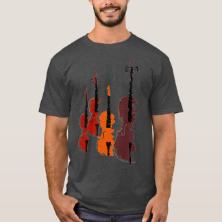 String Quartet wo Violins Viola and Cello  T-Shirt