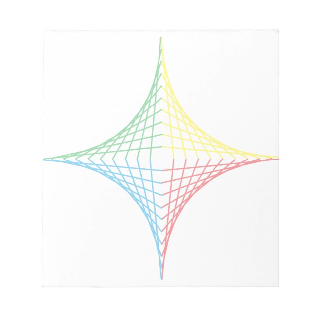 String Star Notepad (Front)