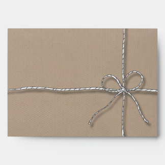 String Twine Brown Envelope