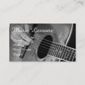 Stringed Instrument Business Card