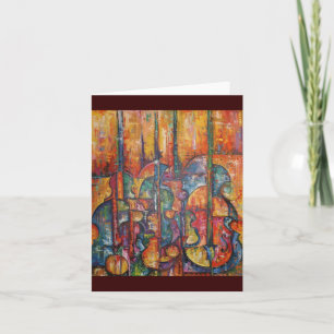 Stringed Instruments Greeting Card