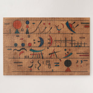 Strings of Characters Wassily Kandinsky Jigsaw Puzzle