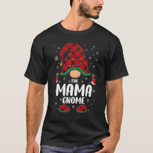 Strings of Lights Wraped Mama Gnomes T-Shirt