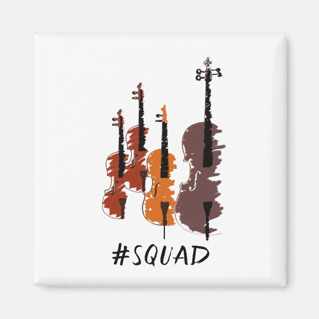 Strings Squad Music Magnet (Front)