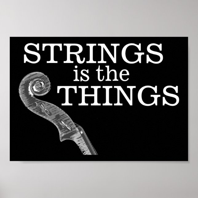 Strings Things Poster (Front)