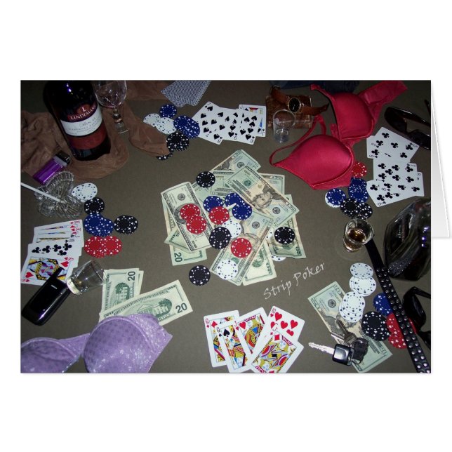 Strip Poker (Front Horizontal)