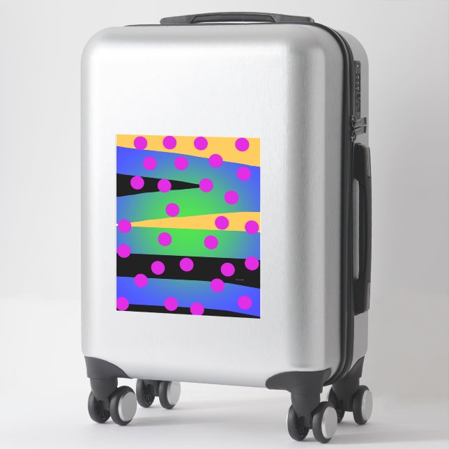 Stripe and Dots (Suitcase)