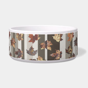 Stripe Autumn Colour Leaves