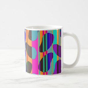 Stripe Beans Coffee Mug