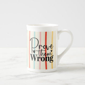 Stripe Bone China Mug