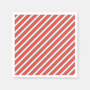 Stripe candy pattern napkin