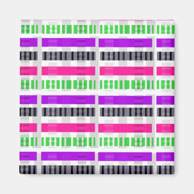 Stripe & Check 2014 Magnet (Front)