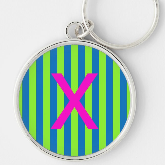 Stripe Key Ring (Front)