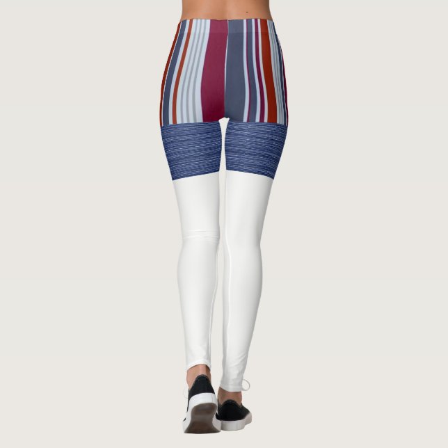 Stripe Leggings  (Back)