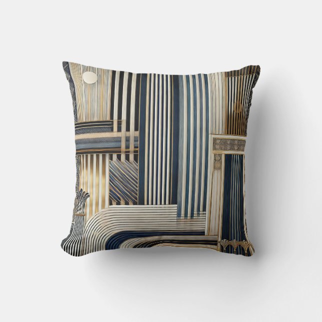 Stripe Patterns Cushion (Front)