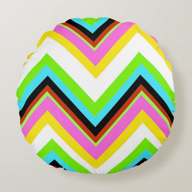 Stripe Round Cushion (Front)