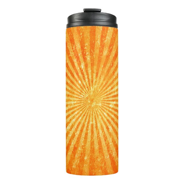 Stripe seamless pattern thermal tumbler (Front)