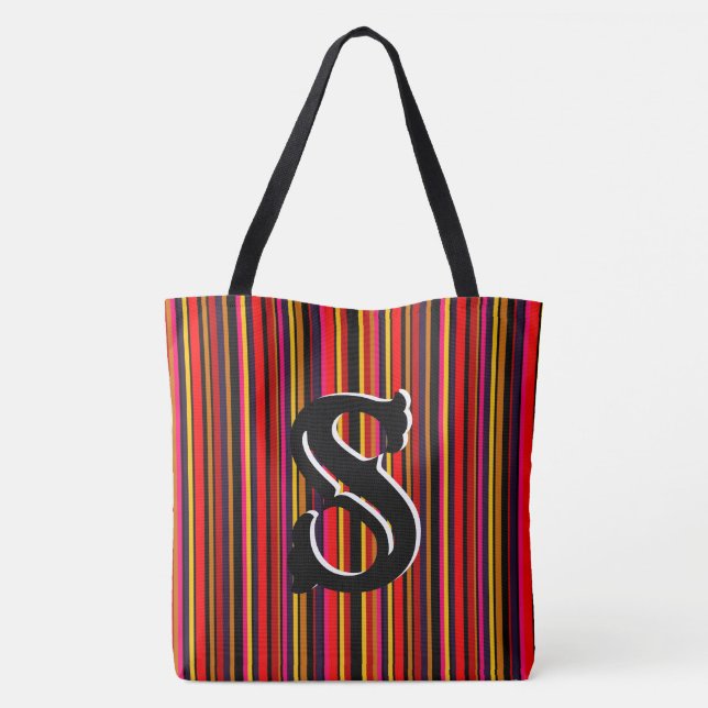 Stripe Tote Bag (Back)