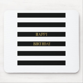 Stripe Wrapping Paper Mouse Pad
