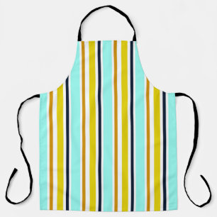 Striped abstract background with colour stripes. V Apron