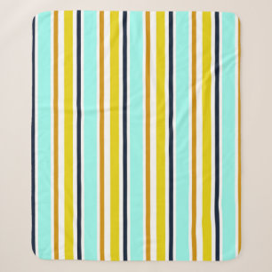 Striped abstract background with colour stripes. V Sherpa Blanket
