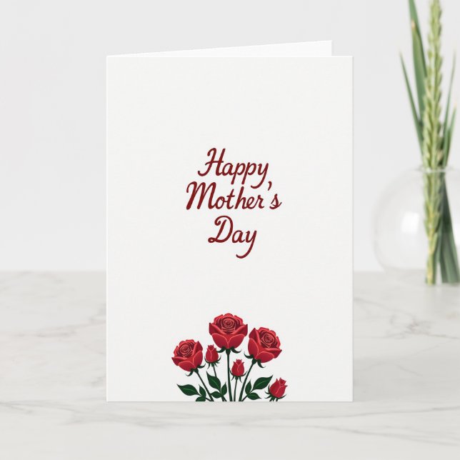Striped Affection Card (Front)