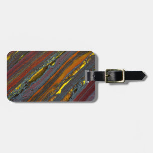 Striped Australian Tiger Eye Luggage Tag