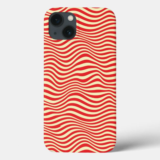 Striped background Case-Mate iPhone case (Back)