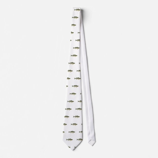 Striped Bass Logo Tie (Front)